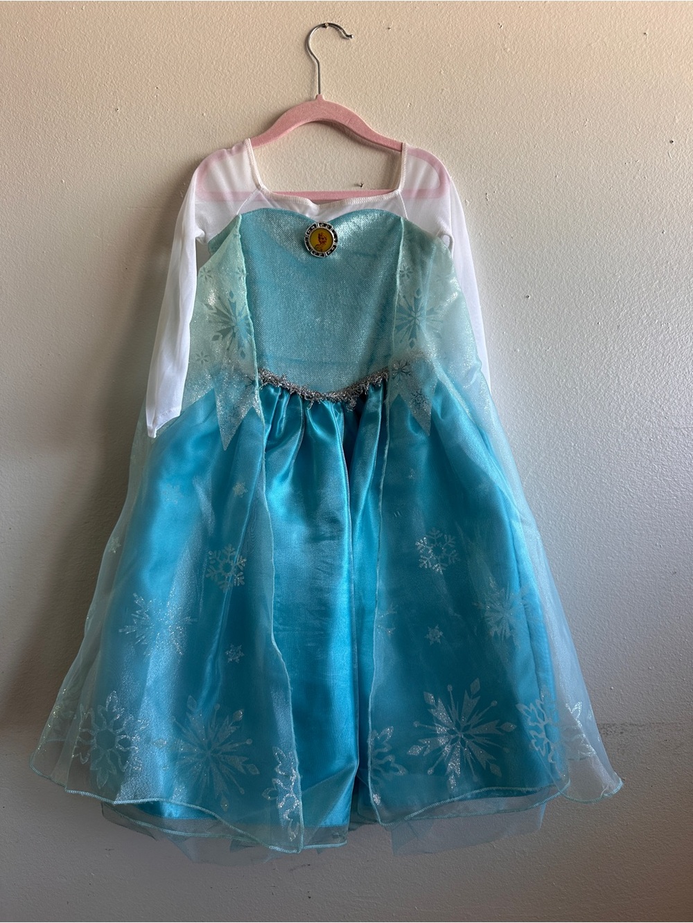 Disney Light Blue Frozen Elsa Costume Dress size XXS 2/3